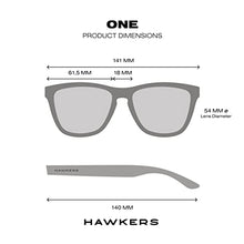 Carica l'immagine nel visualizzatore di Gallery, Hawkers ONE POLARIZED, Occhiali da sole Unisex - Adulto, Nero Carbone/Blu Polarizzato, Taglia unica