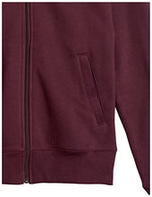 Carica l&#39;immagine nel visualizzatore di Gallery, Amazon Essentials Felpa con Collo a Lupetto con Cerniera Integrale Uomo, Bordeaux, L
