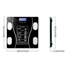 Carica l'immagine nel visualizzatore di Gallery, Bilancia Pesapersone Digitale Professionale, Bilancia Impedenziometrica Bluetooth Bilancia Pesa Persona Digitale con App, Misura Peso Corporeo Massa Grassa BMI Bluetooth