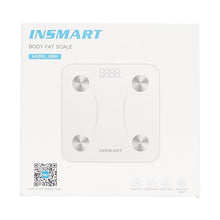 Carica l'immagine nel visualizzatore di Gallery, Bilancia Pesapersone Digitale Professionale, INSMART Bilancia Impedenziometrica Smart Bluetooth con 13 Indici di Misurazione Pesa Persone, Massa Grassa e Magra, BMI, Massa Muscolare o Ossea, 180KG