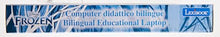 Carica l&#39;immagine nel visualizzatore di Gallery, Lexibook Disney Frozen 2 Computer Portatile Educativo Bilingue Italiano/Inglese 124 attività Matematica Logica Musica Orologio JC598FZi5 3+anni