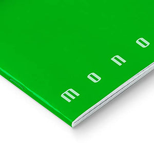 Pigna Monocromo 02298880Q, Quaderno Formato A4, Rigatura 0Q, Quadretti 5 Mm con Margine per 2° e 3° Elementare, Carta 100G/Mq, Pacco da 10 Pezzi