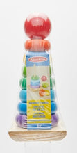 Carica l&#39;immagine nel visualizzatore di Gallery, Melissa &amp; Doug Gioco Torre Bambini con Anelli Impilabili Arcobaleno in Legno | Piramide | Incastri Educativi | Giochini Regalo 18 Mesi