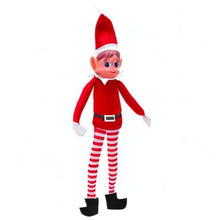 Carica l'immagine nel visualizzatore di Gallery, Toyland® Elves Behavin Badly 12 pollici ragazza elfo peluche con gambe lunghe, corpo morbido e testa in vinile - novità natalizie