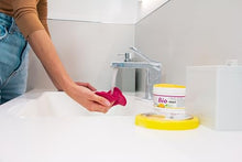 Carica l'immagine nel visualizzatore di Gallery, Bio-mex® Detergente Universale Naturale 300gr. Pulisce Sgrassa Lucida, Adatto per Tutte Le superfici - Panno Spugna Microfibra Flip-Mex 16x16 cm - Kit 2 Pezzi