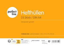Carica l'immagine nel visualizzatore di Gallery, perfect line • 25 copertine a4, granulate, per quaderno in PP riciclabile, Fodere MADE IN GERMANY (21,3 x 29,7)