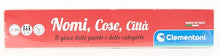 Carica l&#39;immagine nel visualizzatore di Gallery, Clementoni - Nomi Cose e Città, Gioco da Tavolo con 29 Carte Categoria, per Bambini dai 7 Anni in Su e Tutta la Famiglia, 2-6 Giocatori, Idea Regalo Made in Italy, Lingua Italiana, 16634