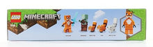 Carica l&#39;immagine nel visualizzatore di Gallery, LEGO Minecraft Il Capanno della Volpe, Mattoncini da Costruzione, Set con Zombie e Animali, Giochi per Bambino e Bambina da 8 Anni, Idee Regalo 21178