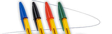 Carica l&#39;immagine nel visualizzatore di Gallery, BIC Cristal Original Fine Penne A Sfera Con Punta Fine (0,8 Mm) - Nere, Confezione Da 4
