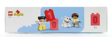 Carica l&#39;immagine nel visualizzatore di Gallery, LEGO DUPLO Treno dei Numeri Giocattolo - Impariamo a Contare, Giochi Educativi con Cane Giocattolo, Idea Regalo per Bambina e Bambino da 1,5 anni 10954