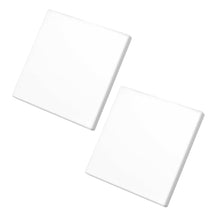 Carica l'immagine nel visualizzatore di Gallery, 2 Pezzi Copertura Cieca da Incasso, Coperture Autoadesive per Prese Elettriche, Placca da Parete Vuota in Plastica, 8,6 