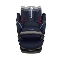Carica l&#39;immagine nel visualizzatore di Gallery, Cybex Gold Pallas S Fix Seggiolino Auto 2 in 1 con e senza ISOFIX, Bambini Gruppo 1/2/3/9-36 kg, dai 9 Mesi ai 12 Anni, Nero (Granite Black)