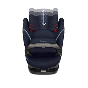 Cybex Gold Pallas S Fix Seggiolino Auto 2 in 1 con e senza ISOFIX, Bambini Gruppo 1/2/3/9-36 kg, dai 9 Mesi ai 12 Anni, Nero (Granite Black)