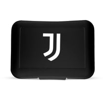 Carica l'immagine nel visualizzatore di Gallery, ILS I LOVE SHOPPING Contenitore Portapranzo Porta merenda Scatola Sandwich Box per Bambini Tifoso (Juventus Black)