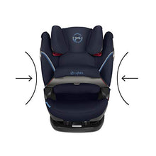 Carica l&#39;immagine nel visualizzatore di Gallery, Cybex Gold Pallas S Fix Seggiolino Auto 2 in 1 con e senza ISOFIX, Bambini Gruppo 1/2/3/9-36 kg, dai 9 Mesi ai 12 Anni, Nero (Granite Black)