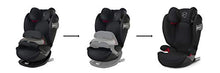Carica l&#39;immagine nel visualizzatore di Gallery, Cybex Gold Pallas S Fix Seggiolino Auto 2 in 1 con e senza ISOFIX, Bambini Gruppo 1/2/3/9-36 kg, dai 9 Mesi ai 12 Anni, Nero (Granite Black)