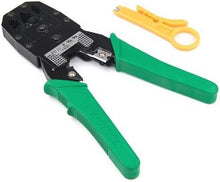 Carica l'immagine nel visualizzatore di Gallery, SQUADO Strumento Di Crimpatura Pinza Crimpatrice (Plug RJ11 RJ12 RJ45, 8P 6P 4P) Per Cavo Di Rete Ethernet Lan Rete Tele