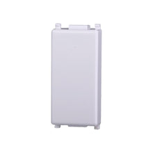 Carica l'immagine nel visualizzatore di Gallery, Elektronova Falso Polo Bianco compatibile Vimar Plana Confezione 8 Pezzi 0100