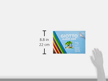 Carica l'immagine nel visualizzatore di Gallery, Giotto Kids, Album da 20 fogli carta colorata liscia, A4, 120g/m2
