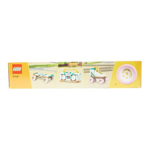 LEGO Creator 3 in 1 Pattino a Rotelle Retrò Trasformabile in Mini Skateboard o Radio Giocattolo Boom Box, Giochi per Bambine, Bambini, Ragazze e Ragazzi da 8 Anni, Idea Regalo di Compleanno 31148