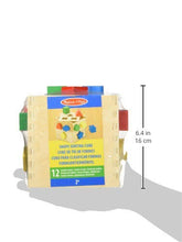 Carica l&#39;immagine nel visualizzatore di Gallery, Melissa &amp; Doug Cubo Incastri con Forme Geometriche, legno, Giochi bambini 2 anni Montessori, Regalo Giocattoli 3 - 4 anni