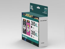 Carica l'immagine nel visualizzatore di Gallery, Heroil 305 Nero e Colore 305XL Cartucce d'inchiostro Sostituzione per HP 305 XL Nero e Colore per HP DeskJet 2710 2720 DeskJet Plus 4100 4110 4120 4130 Envy 6010 6020 6030 Envy Pro 6420 6430 (2-Pack)