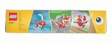 Carica l&#39;immagine nel visualizzatore di Gallery, LEGO Creator 3 in 1 Drago Rosso, Giochi per Bambini e Bambine da 6 Anni Fan degli Animali, Action Figure Ricostruibile in Pesce con Pinne Mobili e Fenice Giocattolo, Idea Regalo di Compleanno 31145