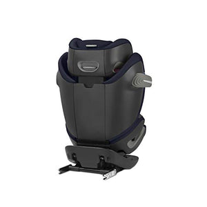 Cybex Gold Pallas S Fix Seggiolino Auto 2 in 1 con e senza ISOFIX, Bambini Gruppo 1/2/3/9-36 kg, dai 9 Mesi ai 12 Anni, Nero (Granite Black)