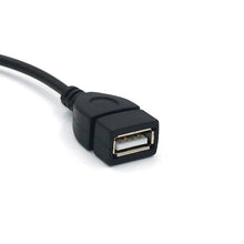 Carica l'immagine nel visualizzatore di Gallery, Ziyan Cavo adattatore audio AUX da 3,5 mm maschio a USB A femmina, convertitore per autoradio, per autoradio, GPS, CD, D