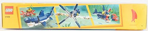 LEGO Creator Creature degli Abissi, Set 3 in 1 con Animali Giocattolo Marini da Costruire come Squalo, Calamaro, Granchio e Rana Pescatrice, Giochi per Bambini e Bambine da 7 Anni, Idee Regalo 31088