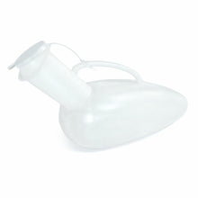 Carica l'immagine nel visualizzatore di Gallery, ALL4US® Pappagallo Urina Uomo in Plastica Trasparente 1 Litro con tappo