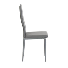 Carica l'immagine nel visualizzatore di Gallery, buybyroom 4 sedie sala da pranzo sedie moderne cucina sedie imbottite sala da pranzo sedie da soggiorno sedie grigio sala da pranzo per ristoranti, cucine, sale d'attesa, uffici