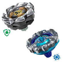 Carica l'immagine nel visualizzatore di Gallery, Hasbro Beyblade X, Set Dual Pack, Cowl Sphinx 1-80GF BX e Crest Leon 7-60GN UX