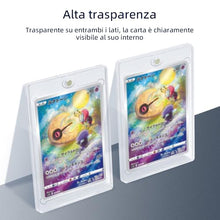 Carica l'immagine nel visualizzatore di Gallery, Wigearss 10 Pezzi 35PT Carte Cornici Acriliche Magnetiche Trasparente Protezione UV Custodie per Carte Magic, MTG, Sport, Baseball