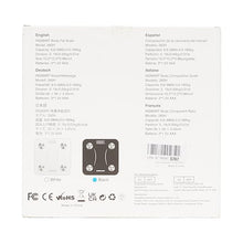 Carica l'immagine nel visualizzatore di Gallery, Bilancia Pesapersone Digitale Professionale, INSMART Bilancia Impedenziometrica Smart Bluetooth con 13 Indici di Misurazione Pesa Persone, Massa Grassa e Magra, BMI, Massa Muscolare o Ossea, 180KG