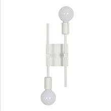 Carica l'immagine nel visualizzatore di Gallery, Riserva Applique da Parete Moderno Bianco E27 Lampada da Parete Industriale