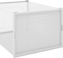 Carica l'immagine nel visualizzatore di Gallery, BAKAJI 6 x Scatole per scarpe Portascarpe Impilabili con Coperchi, Assemblaggio Facile, Porta Scarpe Salvaspazio Trasparenti, Contenitori Box Organizer Portaoggetti, (Set 6 Pz, 35 x 25 x 19 cm)