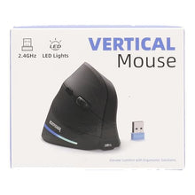 Carica l'immagine nel visualizzatore di Gallery, ECHTPower 2024 Upgrade Mouse Verticale Senza Fili 2.4GHz, 4800 DPI a 6 Livelli Regolabili, Porta Type-C, Scatto Silenzioso, con LED RGB, Mouse Ergonomico per Laptop, Desktop, PC, Macbook