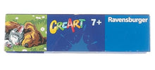 Carica l&#39;immagine nel visualizzatore di Gallery, Ravensburger - CreArt Serie E, Cane e Gatto Dolce Sonno, Dipingere con i Numeri, Kit Pittura Bambini, Tema Animali, Cornice Inclusa, Gioco Educativo, Idea Regalo Bambini 7+ Anni, 22x16cm