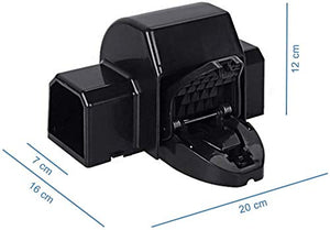 T-MAMUT Trappola per Topi 2 Trappole per Topi Professionali Con Copertura di Protezione a Scatto Riutilizzabile Da Esterno Ed Interno Dissuasori Topicida Roditori Grandi Piccoli Molto Sicura e Potente