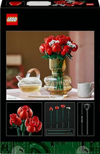 Carica l&#39;immagine nel visualizzatore di Gallery, LEGO Icons Bouquet di Rose, Set di Fiori Finti da Costruire, Hobby Creativi per Adulti, Decorazione per Casa, Idea Regalo di San Valentino, per l&#39;Anniversario, per Lei o Lui, Collezione Botanica 10328