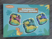 Carica l&#39;immagine nel visualizzatore di Gallery, Macchina Fotografica Bambini Istantanea, CAMCLID 2,4 Pollici Fotocamera Bambini con 32GB Scheda, 12MP/1080P Fotocamera Digitale Bambini Dinosauro, Regali per Ragazzi Ragazze da 3-12 Anni (Verde)