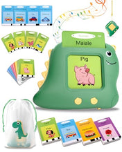 Carica l'immagine nel visualizzatore di Gallery, Xtaco flashcards bambini italiano e inglese, amico vocabolo gioco italiano,giochi montessori 2 anni, educativi prescolari Lingua Imparare a parlare Colori Numero Animali -224 Parole Verde