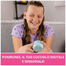 Carica l'immagine nel visualizzatore di Gallery, Punirunes, il tuo Cucciolo Digitale, Interattivo e Sensoriale, 55 Personaggi da Collezionare, Reagisce al tuo Tocco, Display LED a Colori, Giocattoli per Bambini e Bambine, 5+ Anni