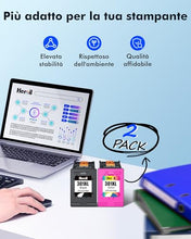 Carica l&#39;immagine nel visualizzatore di Gallery, Heroil 301 XL 301XL Cartucce d&#39;inchiostro Rigenerato per HP 301 XL Nero e Colore Compatibile per HP OfficeJet 2620 2622 4504 4630 5534 Envy 4500 5530 5532 Deskjet 1000 1010 1510 2050 2540 3050（2-Pack