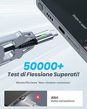 Carica l'immagine nel visualizzatore di Gallery, INIU Cavo USB Type-C [5 Pezzi], Cavetto USB C 3,1A Ricarica Rapida, Nylon Cavo USB A USB C per Caricabatterie per iPhone 16 15 Samsung Galaxy S21 S20 S9 Note 10 Google Pixel ECC (1m+1m+2m+2m+0.5m)