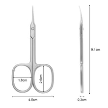 Carica l'immagine nel visualizzatore di Gallery, URAQT Forbici per Unghie, Forbici per Cuticole, Forbicina Professionale Unghie Forbici Manicure Taglia Cuticole per Prof