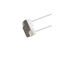 Carica l'immagine nel visualizzatore di Gallery, CHANCS MR16 G4 MR11 G5.3 G6.35 Supporto zoccolo in ceramica Adattatore zoccolo base rettangolare per lampada alogena 4PC