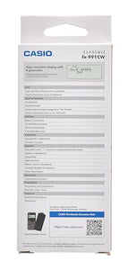 Casio FX-991 CW (Modello 2024) Calcolatrice Scientifica, 540 Funzioni e e Display Naturale
