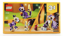 Carica l&#39;immagine nel visualizzatore di Gallery, LEGO Creator 3 in 1 Creature della Foresta Fantasy, Set con Animali Giocattolo da Costruire tra cui Gufo, Coniglio, Cervo, RIccio e Scoiattolo, Giochi per Bambini e Bambine da 7 Anni in su 31125
